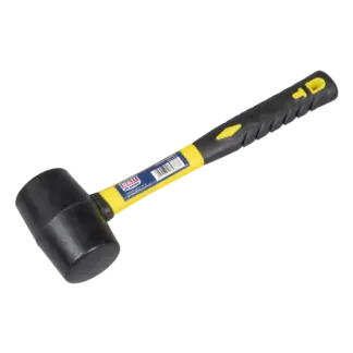 Premier Rubber Mallet with Fibreglass Shaft 1lb [RMB100]