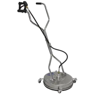 18" Surface Cleaner with Dual Handle & Rotating Spray Bar - Stainless Steel [PWAK18]