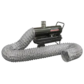 Space Warmer® Indirect Kerosene/Diesel Heater 68,000Btu/hr with 5M Ducting [ABI600COMBO]