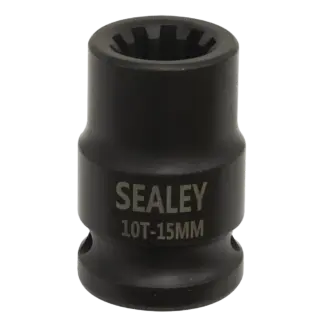 Brake Caliper Socket 1/2"Sq Drive 15mm 10-Point [VS0990]